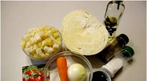 Cabbage solyanka in a slow cooker Prepare fresh cabbage solyanka in a slow cooker