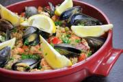Paella with seafood recipes with photos