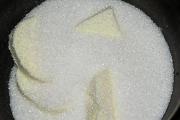 Powdered milk burfi - cream and milk powder burfi recipe