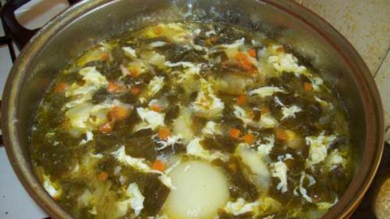 Recipe: Sorrel Soup - Chicken Broth