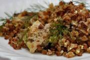 What is buckwheat eaten with to make it tasty and healthy